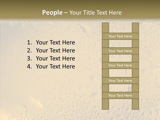 Fresh Bottle Over PowerPoint Template