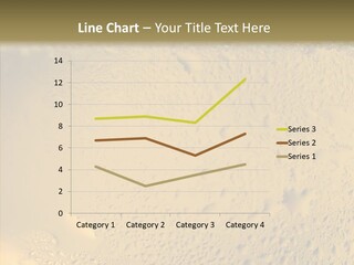 Fresh Bottle Over PowerPoint Template