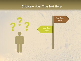 Fresh Bottle Over PowerPoint Template