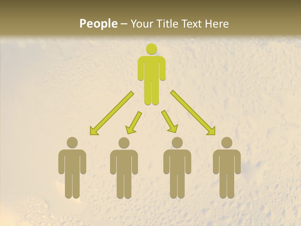 Fresh Bottle Over PowerPoint Template