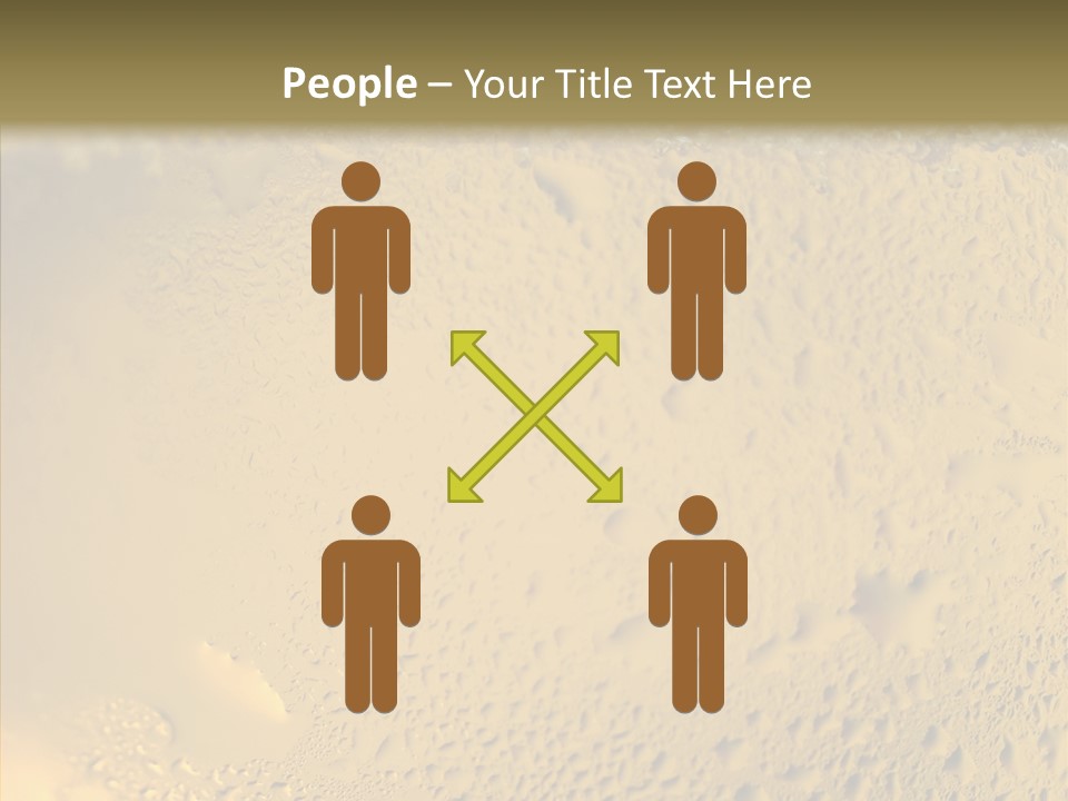 Fresh Bottle Over PowerPoint Template