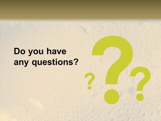 Fresh Bottle Over PowerPoint Template