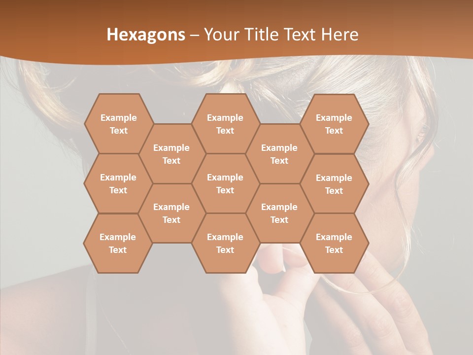 Piercing Necklace Tiara PowerPoint Template