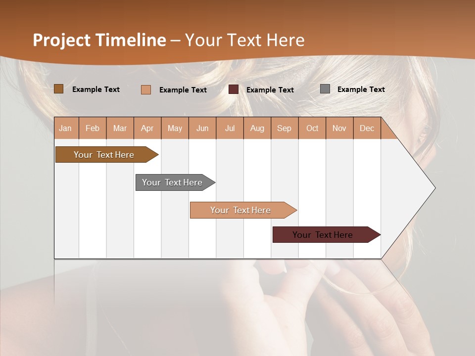 Piercing Necklace Tiara PowerPoint Template