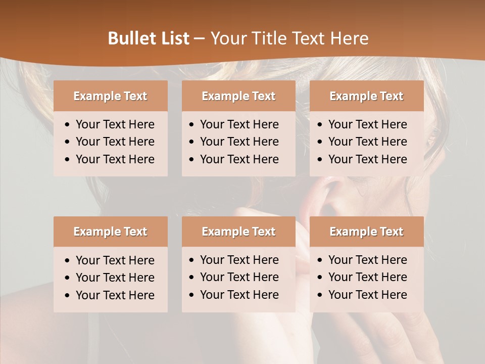 Piercing Necklace Tiara PowerPoint Template