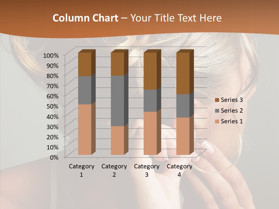 Piercing Necklace Tiara PowerPoint Template