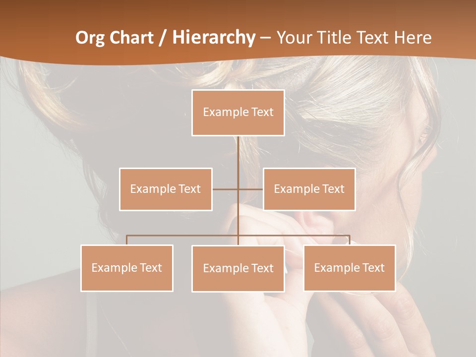 Piercing Necklace Tiara PowerPoint Template