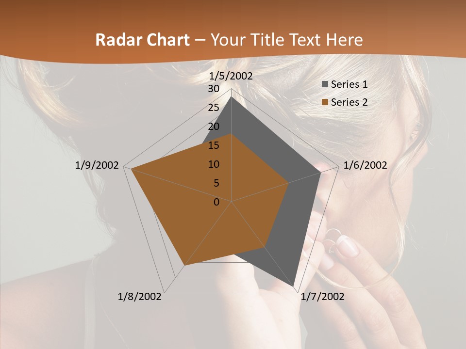 Piercing Necklace Tiara PowerPoint Template