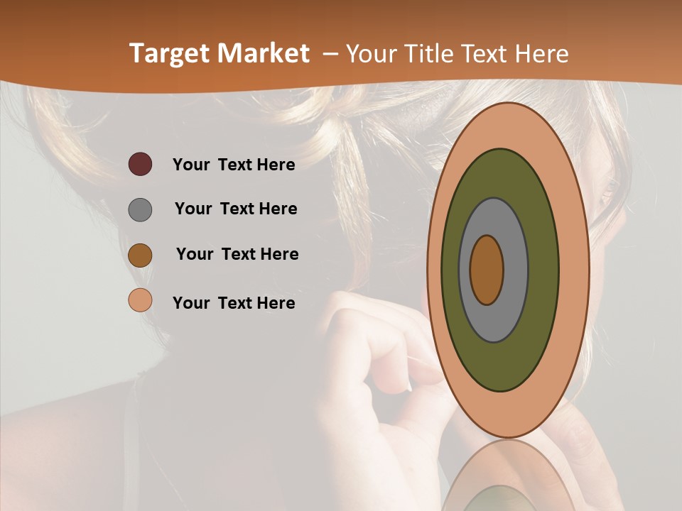 Piercing Necklace Tiara PowerPoint Template