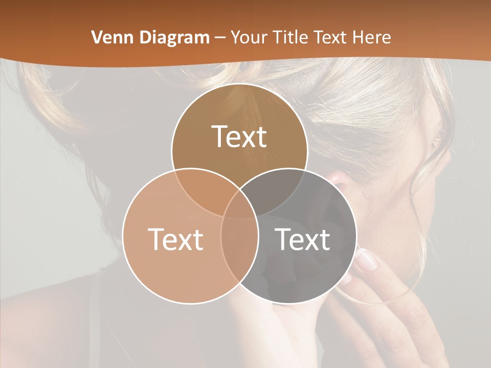 Piercing Necklace Tiara PowerPoint Template