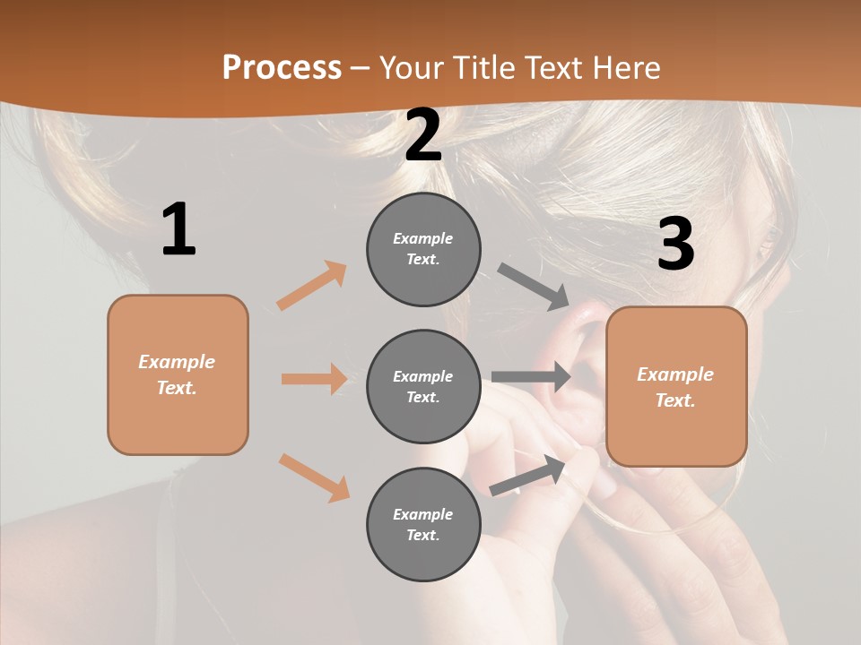 Piercing Necklace Tiara PowerPoint Template