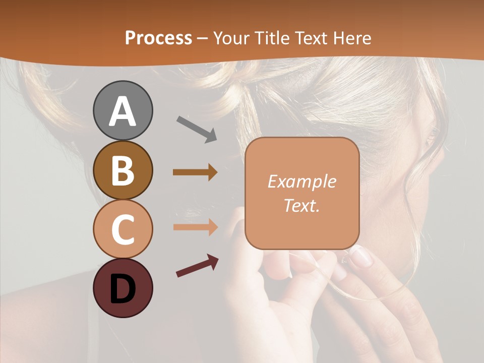 Piercing Necklace Tiara PowerPoint Template