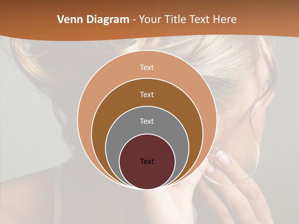 Piercing Necklace Tiara PowerPoint Template