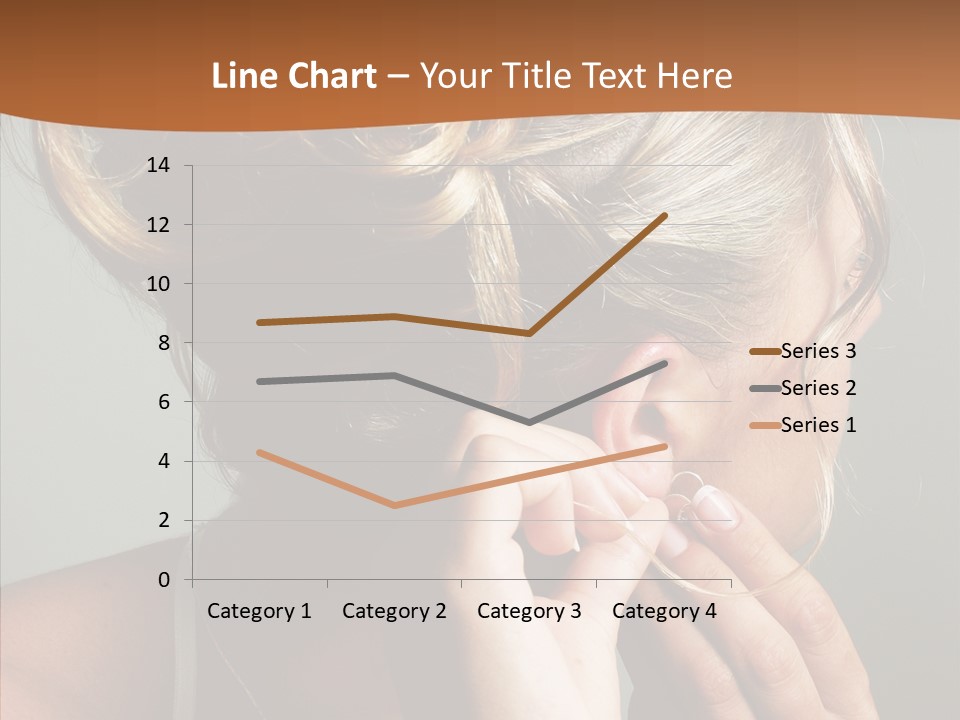 Piercing Necklace Tiara PowerPoint Template