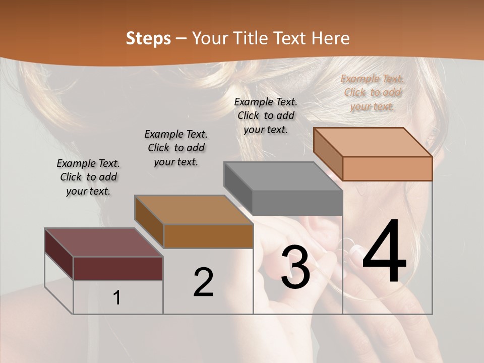 Piercing Necklace Tiara PowerPoint Template