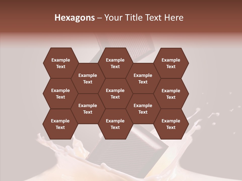 Liquid Food Milkshake PowerPoint Template