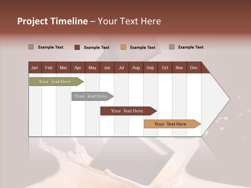 Liquid Food Milkshake PowerPoint Template