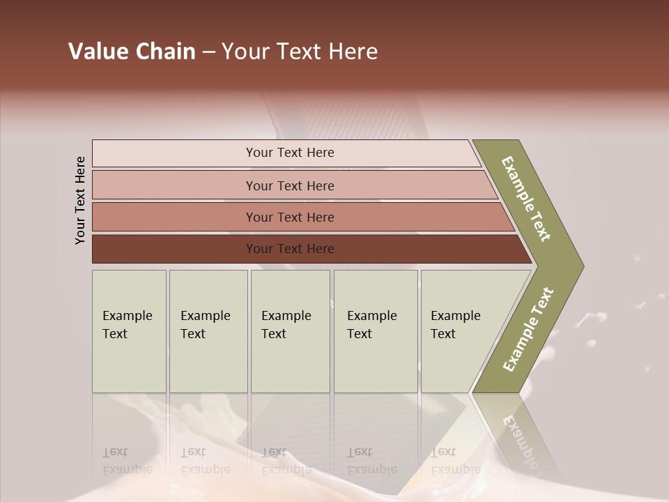 Liquid Food Milkshake PowerPoint Template