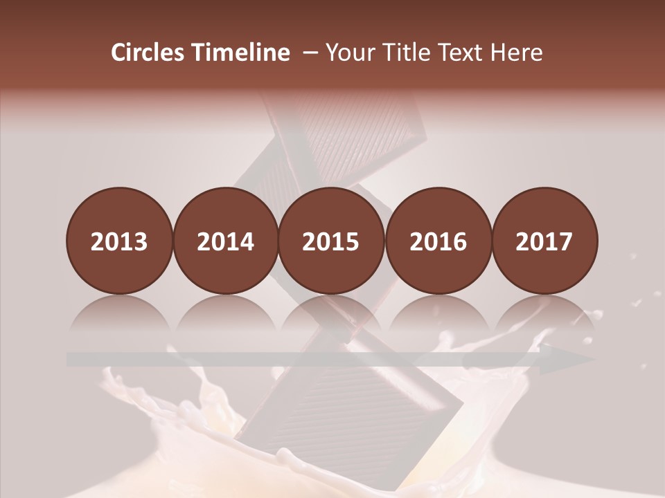 Liquid Food Milkshake PowerPoint Template