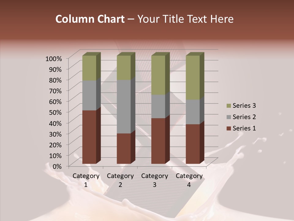 Liquid Food Milkshake PowerPoint Template