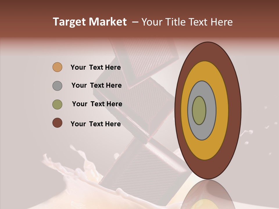 Liquid Food Milkshake PowerPoint Template