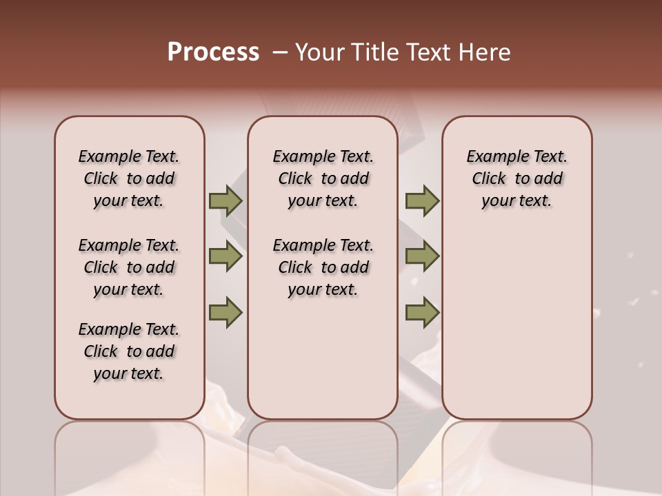 Liquid Food Milkshake PowerPoint Template