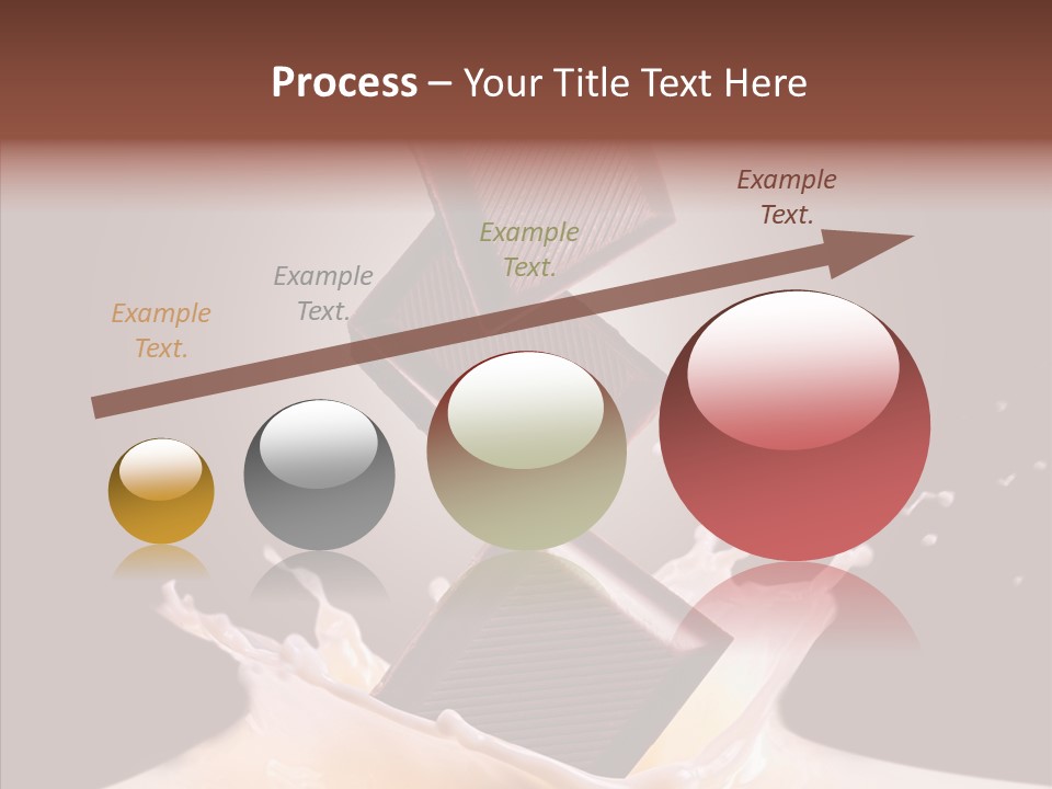 Liquid Food Milkshake PowerPoint Template