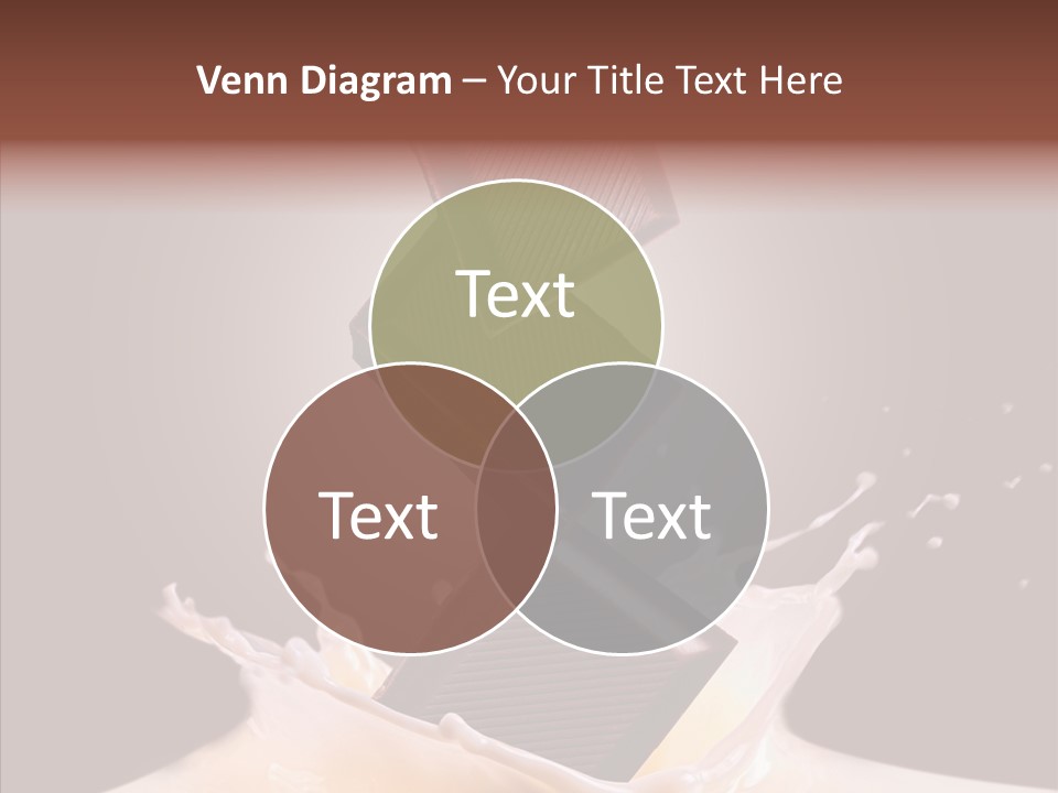 Liquid Food Milkshake PowerPoint Template