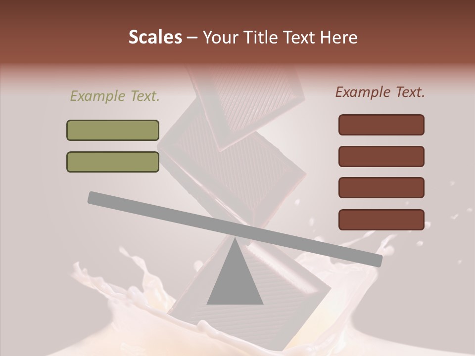 Liquid Food Milkshake PowerPoint Template
