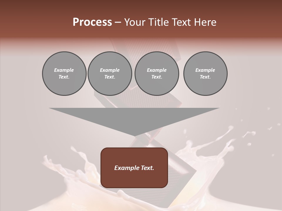 Liquid Food Milkshake PowerPoint Template