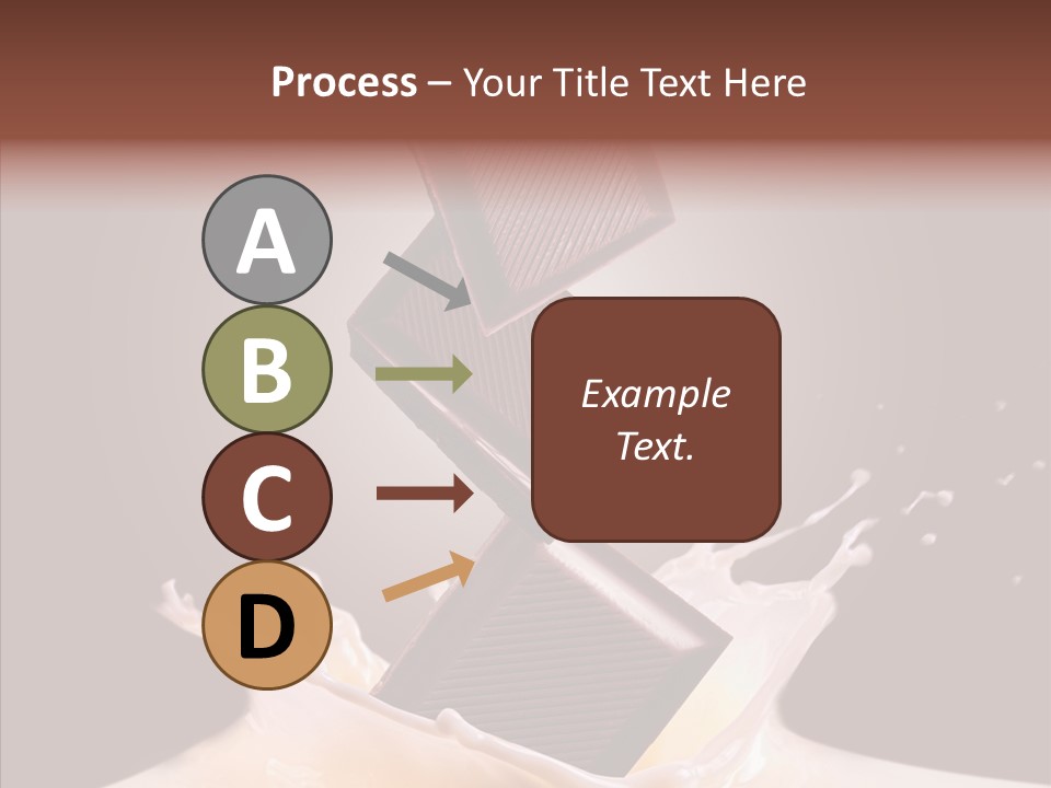 Liquid Food Milkshake PowerPoint Template