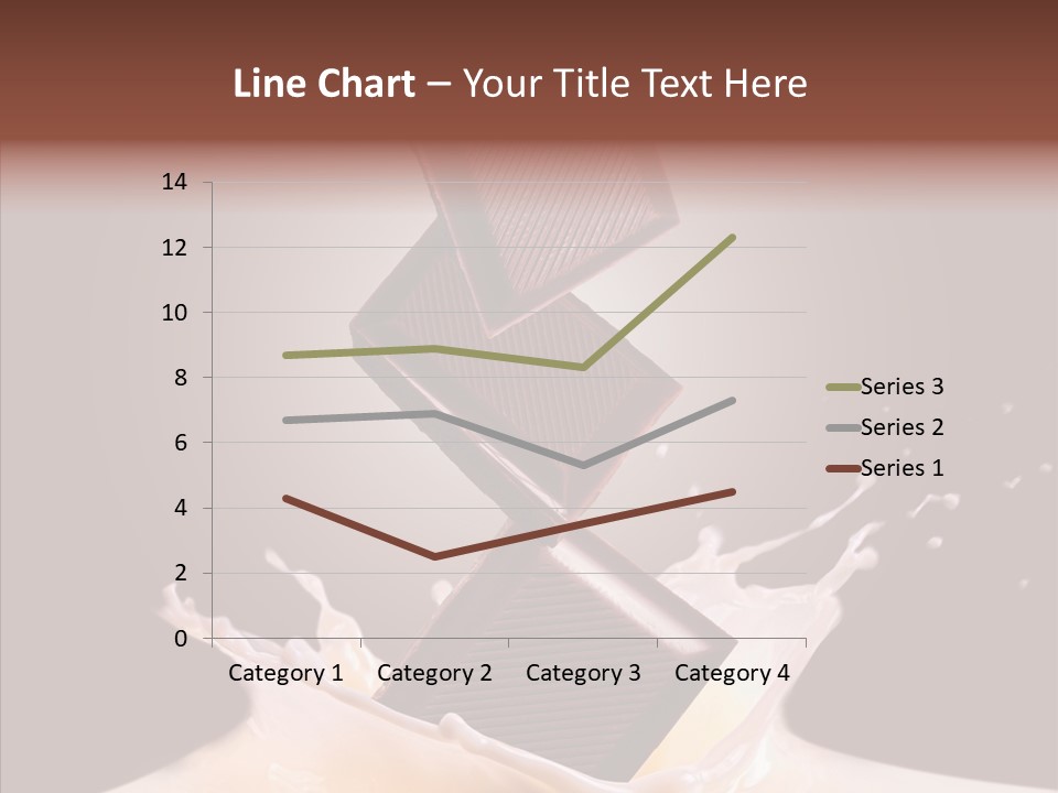 Liquid Food Milkshake PowerPoint Template