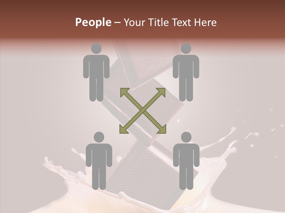 Liquid Food Milkshake PowerPoint Template