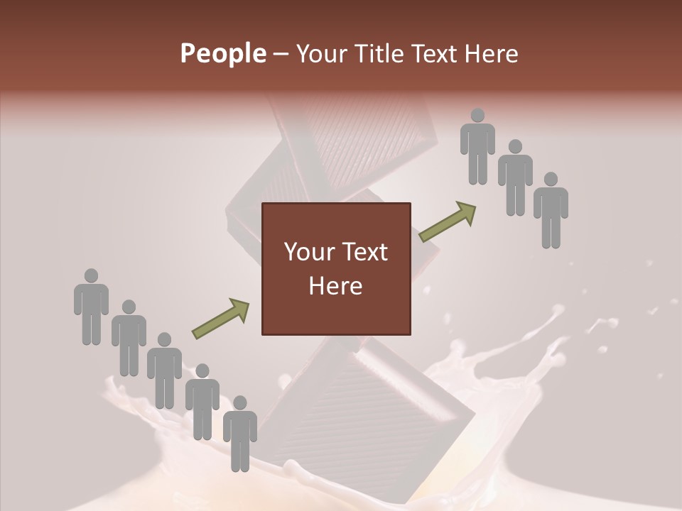 Liquid Food Milkshake PowerPoint Template