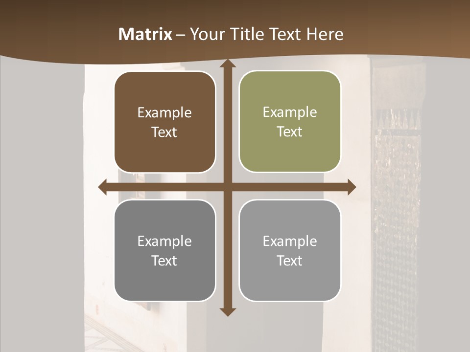 Getaway Marrakesh Moroccan PowerPoint Template