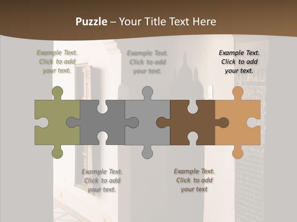 Getaway Marrakesh Moroccan PowerPoint Template