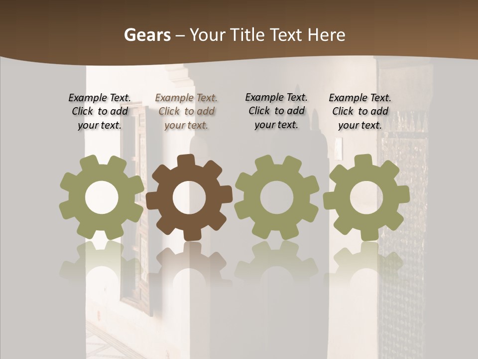 Getaway Marrakesh Moroccan PowerPoint Template