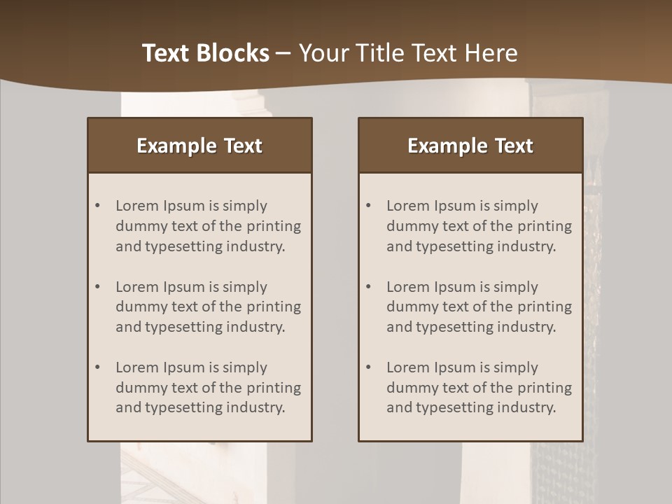 Getaway Marrakesh Moroccan PowerPoint Template