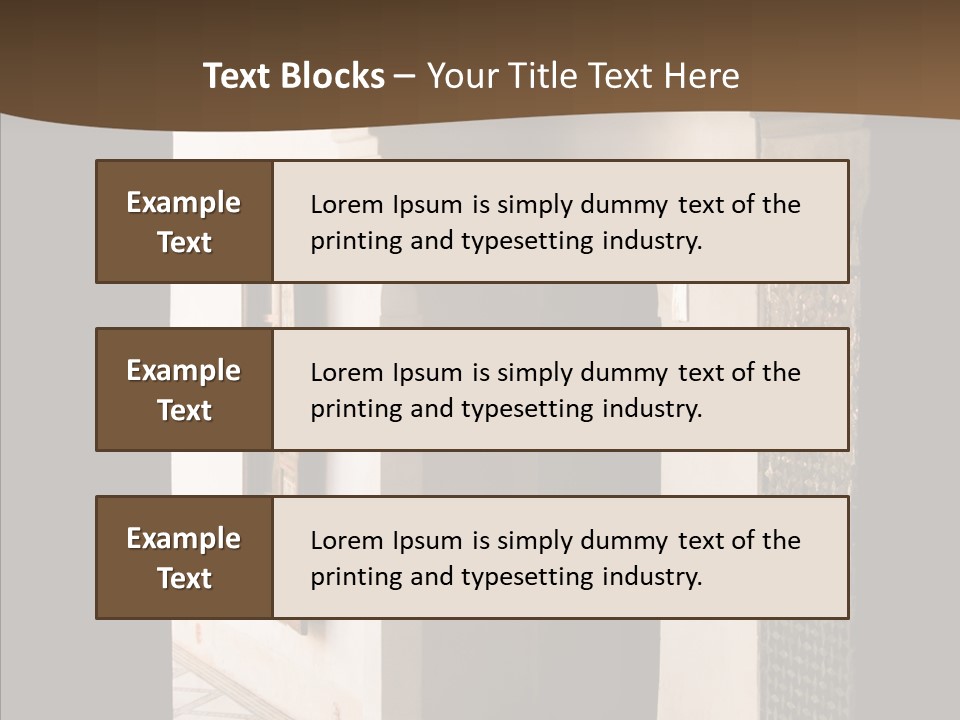 Getaway Marrakesh Moroccan PowerPoint Template