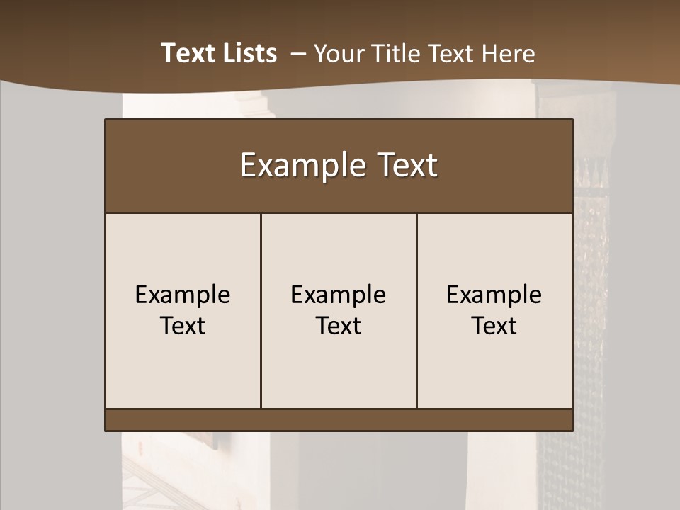 Getaway Marrakesh Moroccan PowerPoint Template
