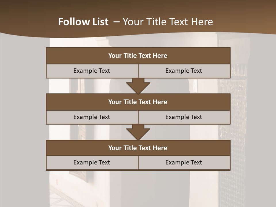 Getaway Marrakesh Moroccan PowerPoint Template