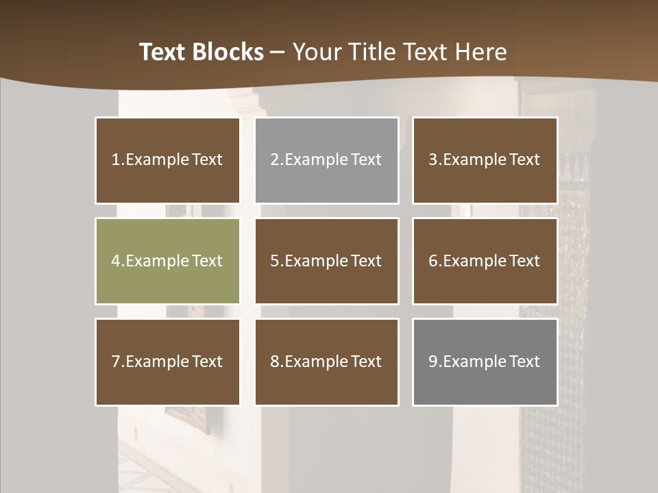 Getaway Marrakesh Moroccan PowerPoint Template