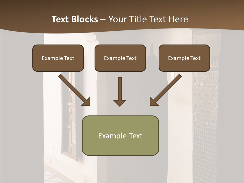 Getaway Marrakesh Moroccan PowerPoint Template