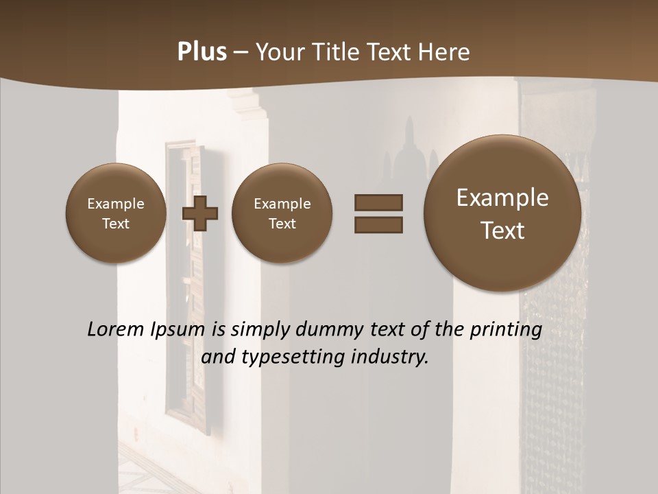 Getaway Marrakesh Moroccan PowerPoint Template
