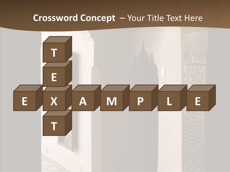 Getaway Marrakesh Moroccan PowerPoint Template