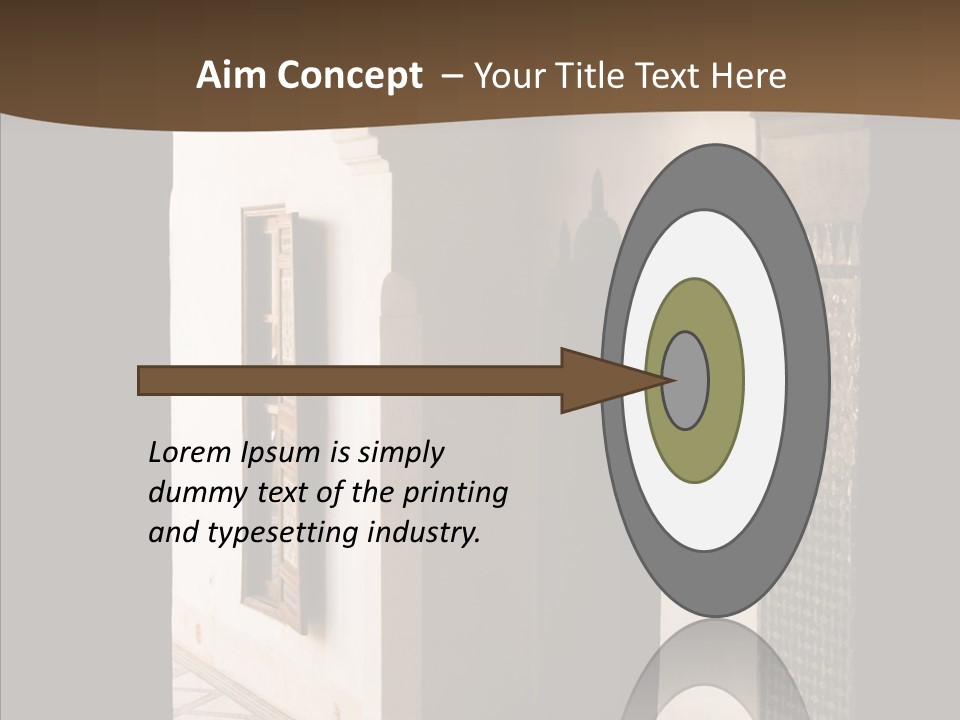 Getaway Marrakesh Moroccan PowerPoint Template