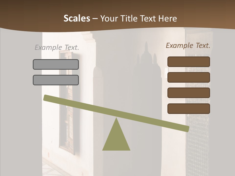 Getaway Marrakesh Moroccan PowerPoint Template