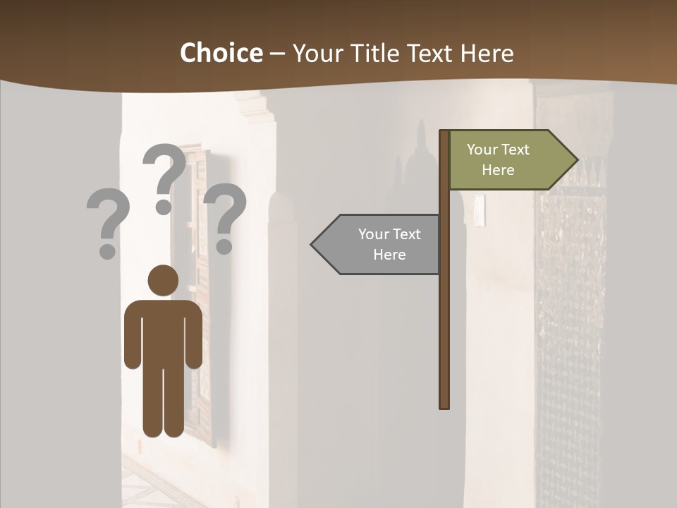 Getaway Marrakesh Moroccan PowerPoint Template