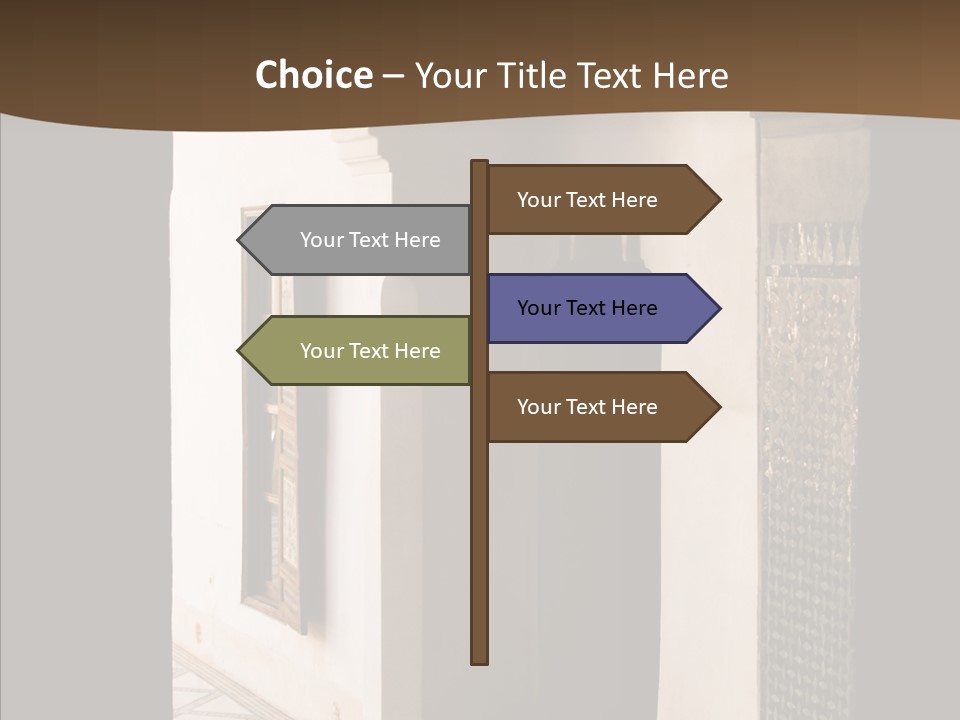 Getaway Marrakesh Moroccan PowerPoint Template