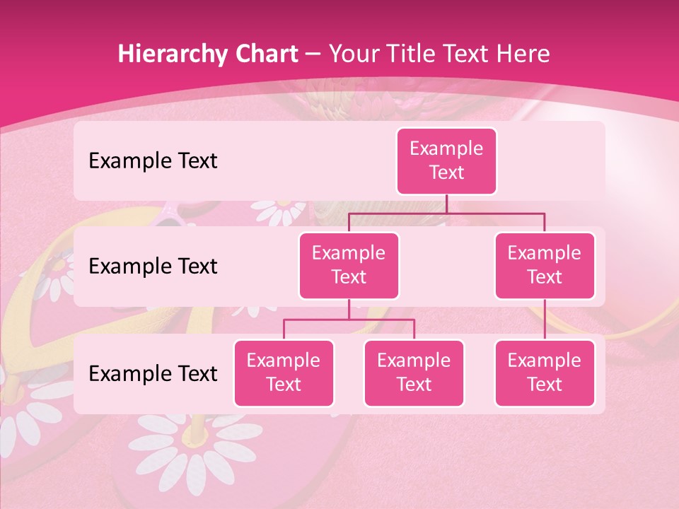 Seashell Florida Poolside PowerPoint Template